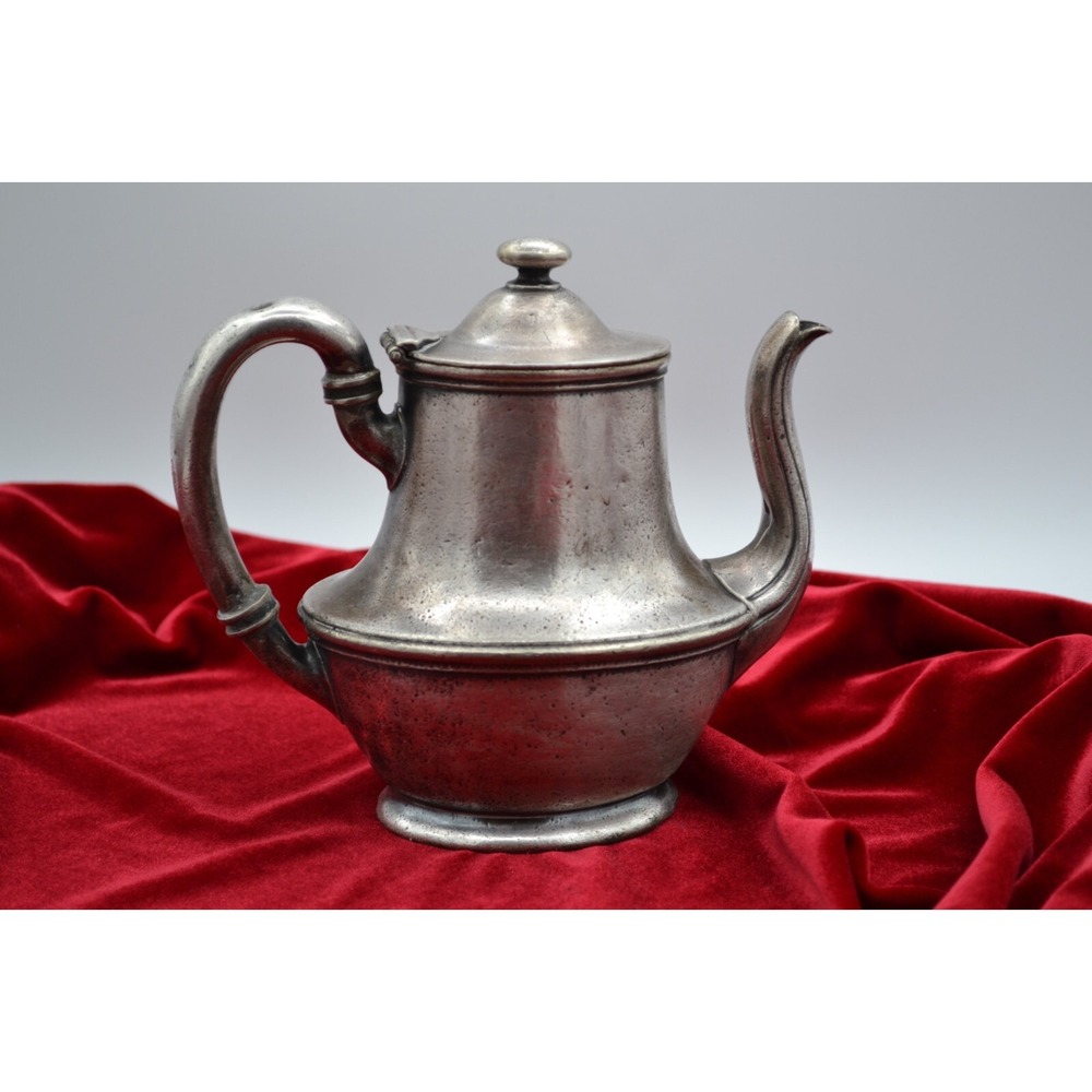 Vintage Hotel Gibson Cincinnati Silver Soldered 12oz Teapot G.M. Co EP 09552